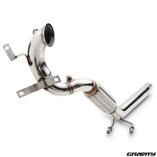 Downpipe scarico acciaio inox race de cat per audi a3 8v 1.4 tfsi 13-17