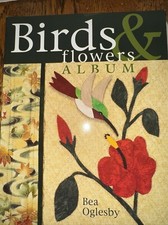 Birds and flowers album quilt