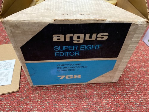 Editor vintage argus super - editor,