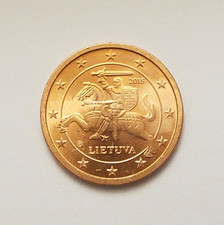 2015 Lituania 2 centesimi di