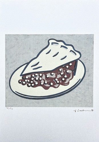 Roy lichtenstein torta di - roy,