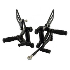 Nero pedane arretrate