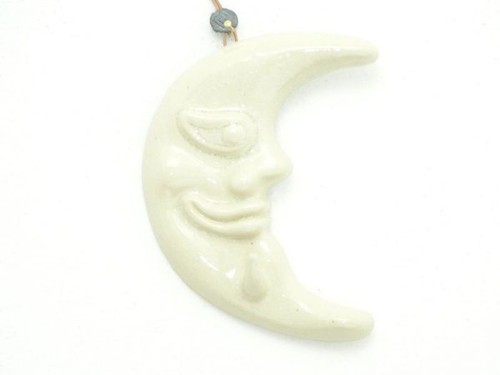 Portapresina ceramica luna - ceramica,