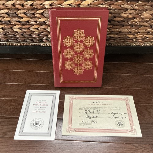 Signed bang the drum - the,