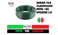 Filo recinzione plastificato - filo,