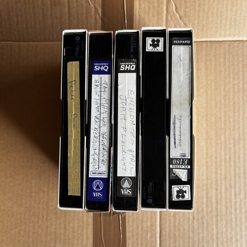 Lotto videocassette vhs - 5,