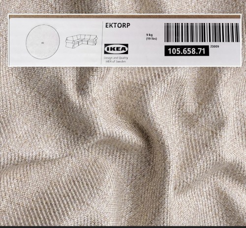 Fodera ikea ektorp per divano - ektorp,