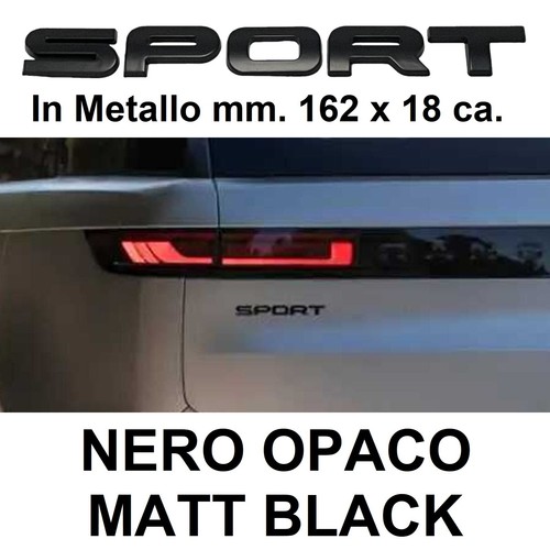 Logo scritta posteriore sport - posteriore,