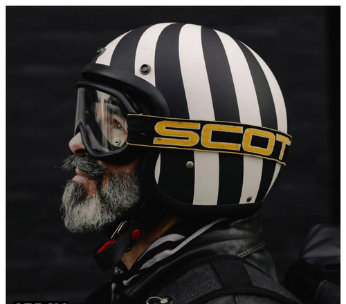 Casco moto dmd vintage - casco,