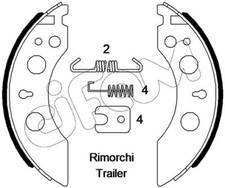 CIFAM 153-592 - Kit ganasce