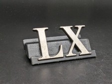 AUTOBIANCHI Y10 LX Y 10 LOGO SIGLA EMBLEMA FREGIO STEMMA SCRITTA BADGE TARGA