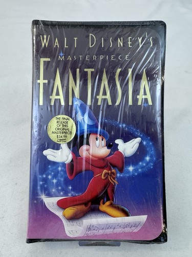 Fantasia vhs video - vhs, walt