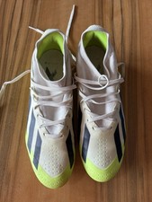 Adidas X CrazyFast.3 FG Football Boots White / Yellow - UK Size 9