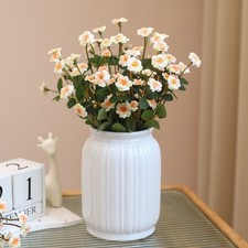 Bouquet di rose in seta artificiale artigianale per uso matrimonio e decorativo