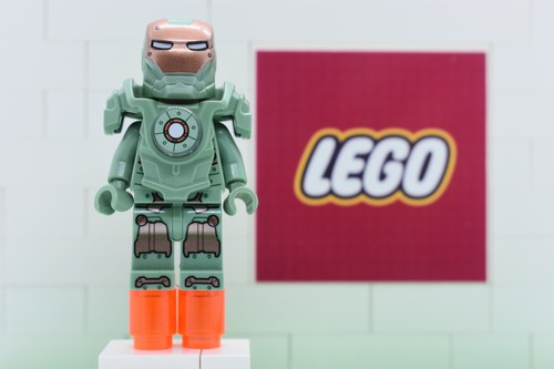 Scuba iron man lego - iron,