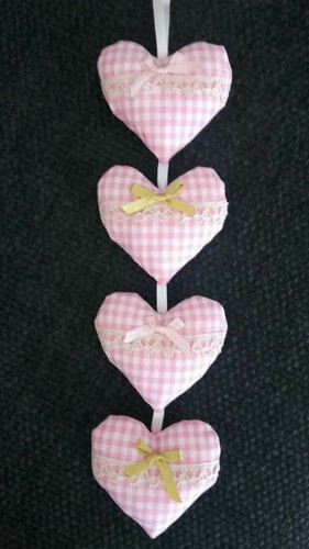 Cuori shabby decorazione - , da