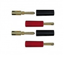 THENDER 51-059 4 BANANE CONNETTORI TERMINALI x CAVI DIFFUSORI  2 viti 5mm 51-002