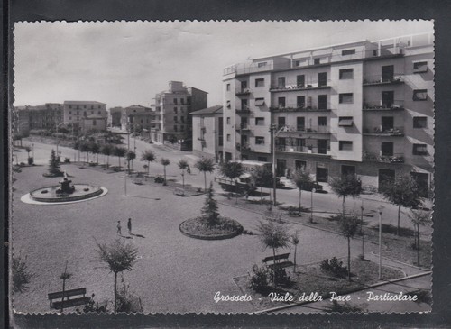 Cartolina grosseto viale della - grosseto,