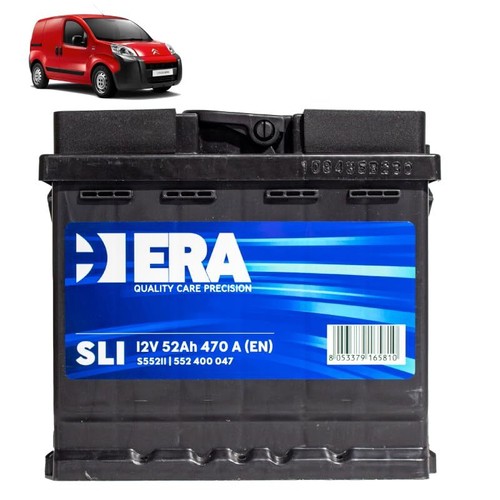 Batteria 50ah per citroen nemo - per,