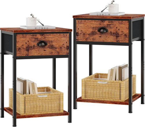 Set comodini industriali con - set,