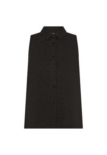 Top camicia donna - top/camicia, nero