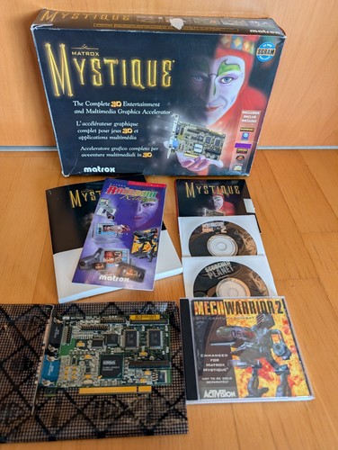 Scheda grafica matrox mystique - scheda,