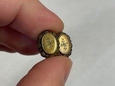 Antique Pair Of Gold Plated