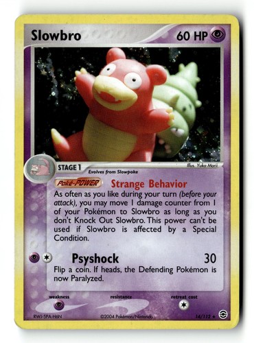 Pokemon card slowbro holo - card,