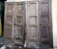  2 coppie  porta antica  chiodata    portone doppio RUSTICO 