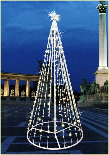 Albero natale luminoso 3d - natale,