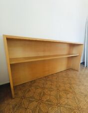 Testiera contenitore mobile letto vintage in legno marrone Testata 