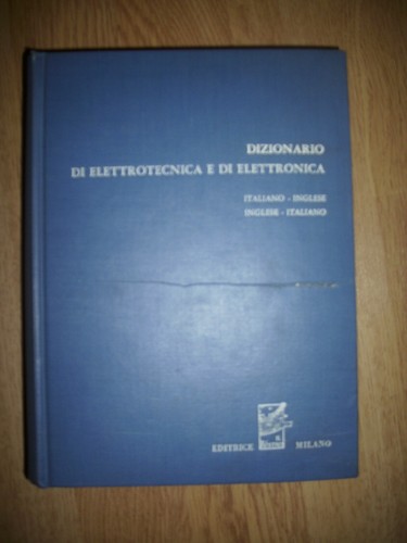 Dizionario elettrotecnica e - dizionario,
