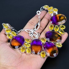 Collana ametrina citrino - collana,