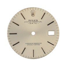 Original Rolex Silver Index