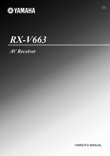 Yamaha v663 ricevitore - yamaha,