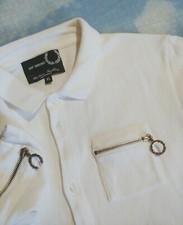 POLO Shirt  RAF SIMONS for FRED PERRY made in portogallo  tg.XL slim M circa