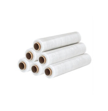 FILM ESTENSIBILE TRASPARENTE 6 ROTOLI BOBINE PELLICOLA DA 2,2 KG 23 MICRON H 50