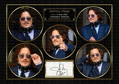 Johnny depp signed - johnny, depp 