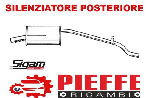 Marmitta silenziatore - marmitta,
