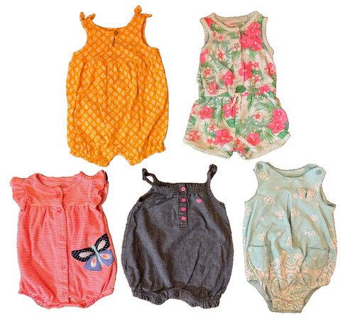 Lotto vestiti bambina carters - lotto,