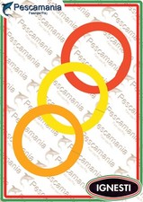 Anella in gomma fluò - pesca a fondo segnalatore di abboccata