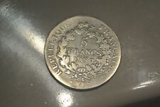 UNION et  FORCE  5 FRANCS AN 7