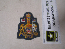 MILITARY PATCH OLDER CANADA