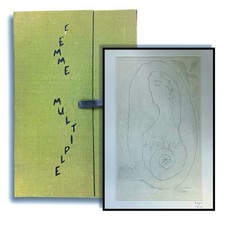 Andre Verdet Folio FEMME MULTIPLE Ltd Ed 1965 disegno incisioni firmato 1965