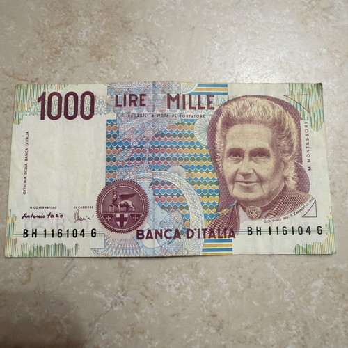 Banconota italia 1000 mille - 1000,