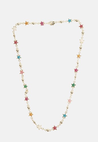 Collana donna dorata con - donna,