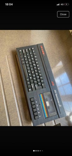Sinclair spectrum 128k plus - zx,