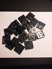 Lego Lotto Plates 2x2 Black 20x 3022