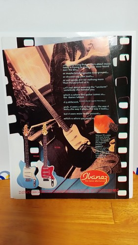 Pubblicità stampa chitarra - pubblicità,