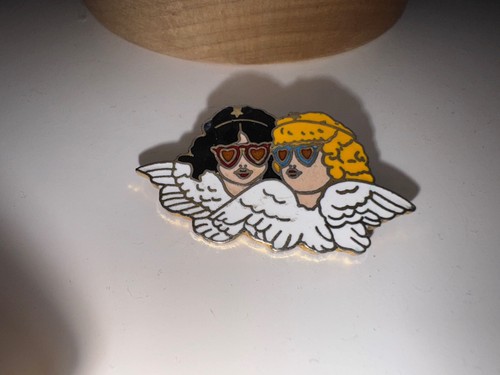 Spilla logo fiorucci - spilla,